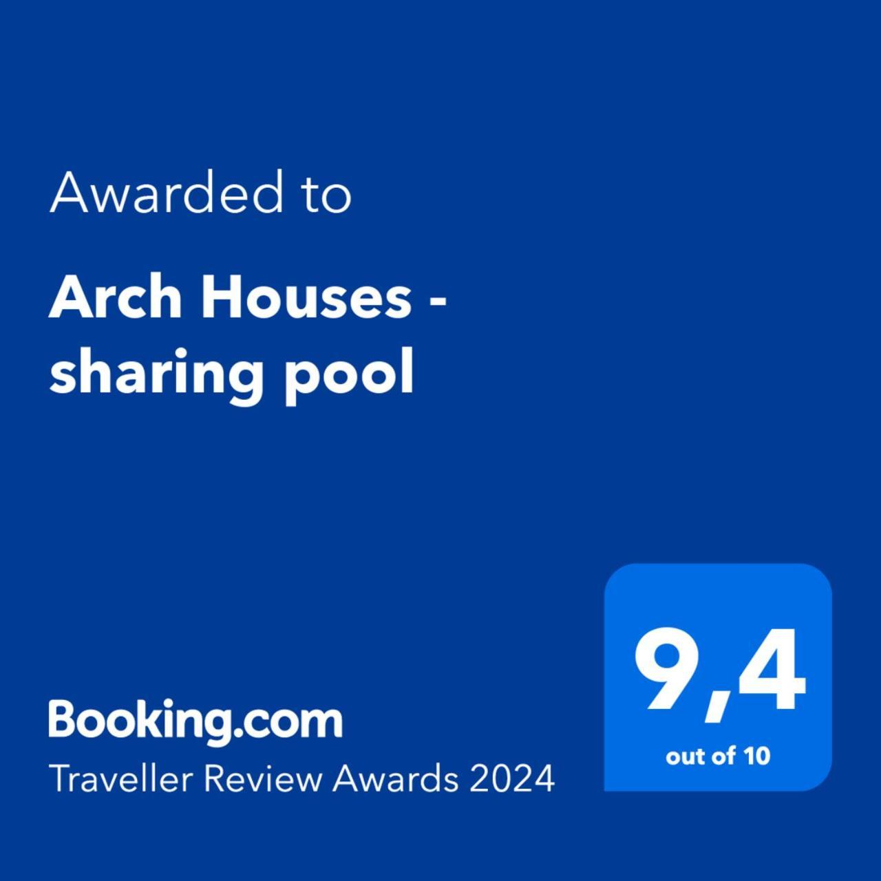 Arch Houses - Sharing Pool Spiliá Esterno foto